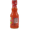 ["A bottle of Frank's RedHot Original Hot Sauce with a pickle flavor."]