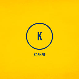 An illustration of the Kosher symbol, a K inside a circle, indicates that Frenchs Dill Pickle Sandwich Spread Regular Inverted Squeeze Bottle Rp 12 Oz is a certified Kosher product.