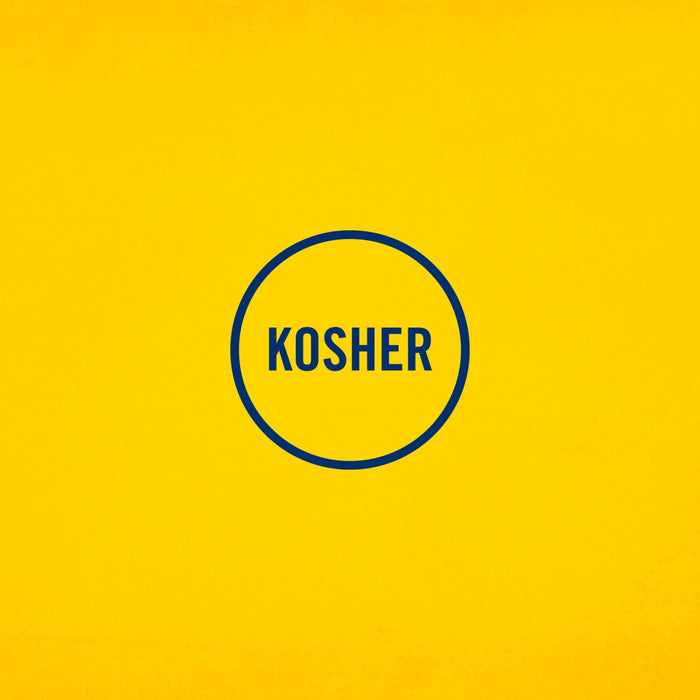 An illustration of the Kosher symbol, a K inside a circle, indicates that Frenchs Dill Pickle Sandwich Spread Regular Inverted Squeeze Bottle Rp 12 Oz is a certified Kosher product.
