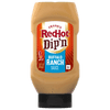 ["A bottle of Frank's RedHot Dip'n Buffalo Ranch Sauce."]