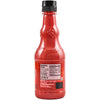 ["A bottle of Frank's RedHot Original Hot Sauce with nutrition facts and ingredients listed on the label."]