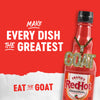 Frank's RedHot Original sauce makes every dish the greatest, implying it's the GOAT.
