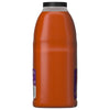 A side view of a large, clear plastic bottle of Franks Red Hot Garlic Buffalo Wing Hot Sauce Regular 64 Oz shows the thick, orange-red sauce within, sealed by a black cap.
