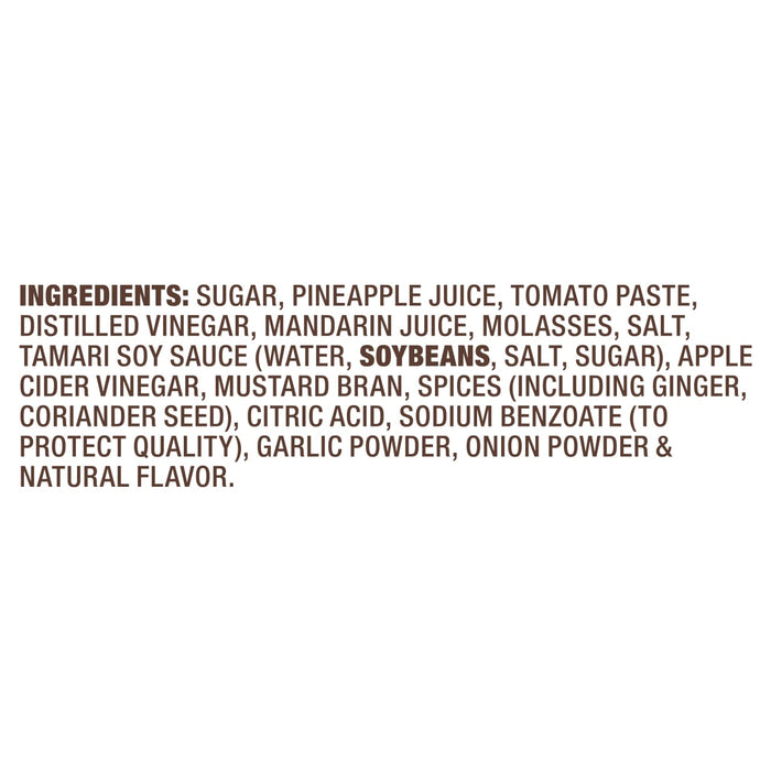 ['A list of ingredients for a product.']
