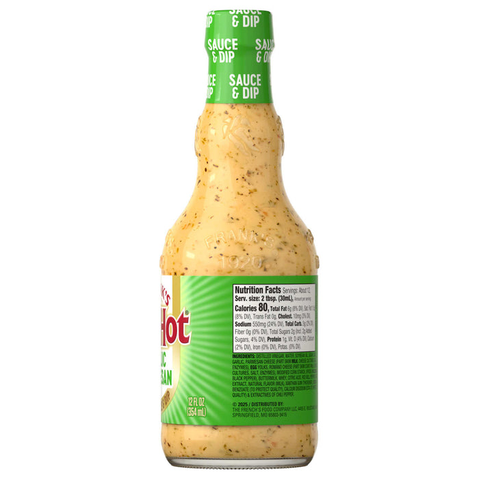 A bottle of French's Creamy Italian Dressing.
