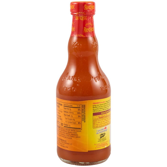 Frank's RedHot® Mango Habanero Wings Sauce, 12 fl oz