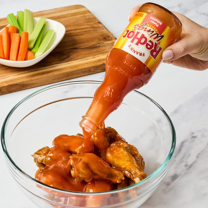 Frank's RedHot® Mango Habanero Wings Sauce, 12 fl oz
