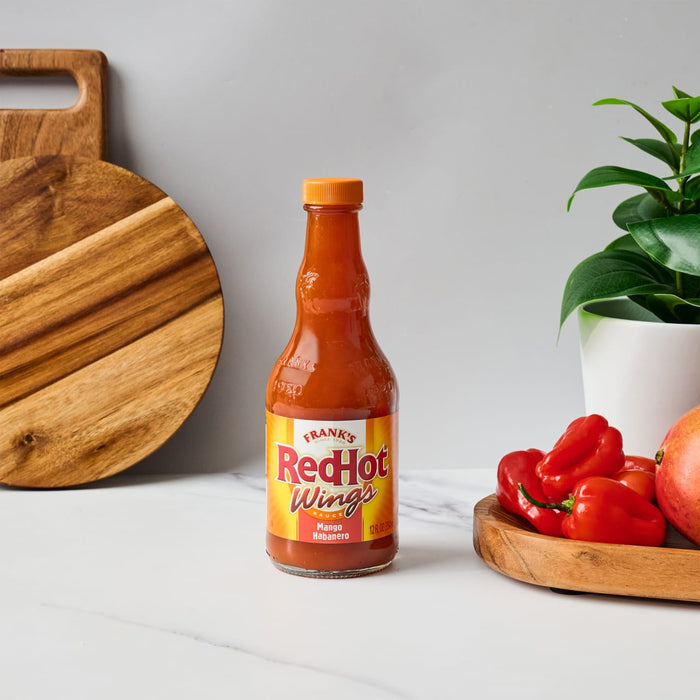 Frank's RedHot® Mango Habanero Wings Sauce, 12 fl oz