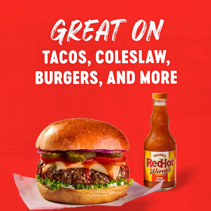 Frank's RedHot® Mango Habanero Wings Sauce, 12 fl oz