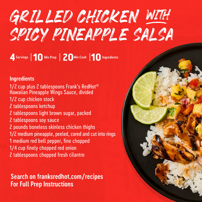 Trader Joe's recipe for grilled chicken with spicy pineapple salsa, featuring a vibrant and flavorful dish.