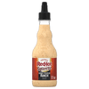 A bottle of Frank's RedHot Squeeze Buffalo Ranch Sauce.