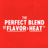 The perfect blend of flavor and heat, likely a spice blend from McCormick or one of its subsidiaries.