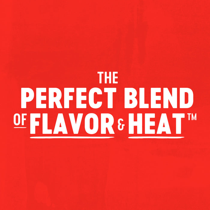 The perfect blend of flavor and heat, likely a spice blend from McCormick or one of its subsidiaries.