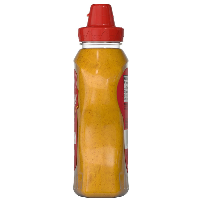 A bottle of French's Dijon Mustard is displayed.