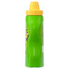 A green bottle of French'S, 8.0 Oz, with a yellow cap and Minions characters on the label, is viewed from the side.