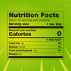 The nutrition facts label for French'S Goomi'S Green Mustard, 8.0 Oz, shows that a 1 teaspoon serving contains 0 calories, 0g of fat, and 55mg of sodium.