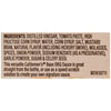 The ingredients list for the Cattlemens Smoky Barbeque Sauce Plastic Jug 128 Oz includes distilled vinegar, tomato paste, and high fructose corn syrup.