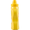 ["A yellow plastic bottle of French's Mustard."]