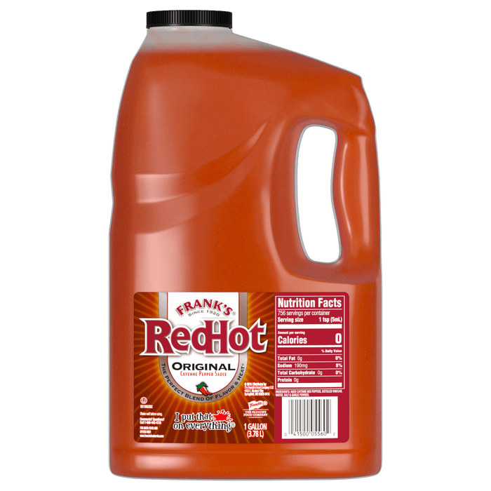 Frank's RedHot Original Cayenne Pepper Hot Sauce, 1.0 gal