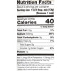 ['Nutrition facts label for Seasons brand seasoning mix.']
