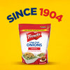 ["A bag of French's Crispy Fried Onions."]