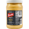 A jar of Frenchs Dijon Mustard made with Chardonnay.