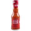 A bottle of Frank's RedHot sauce.