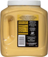A jar of Frenchs Dijon Mustard with nutrition facts and ingredients listed on the label.