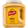 A large container of Frenchs Honey Mustard, a classic American flavor made with real honey and gluten-free.