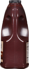 A plastic bottle of Sweet Baby Ray's Bourbon BBQ Sauce.