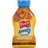 A bottle of French's Honey Mustard dipping sauce.