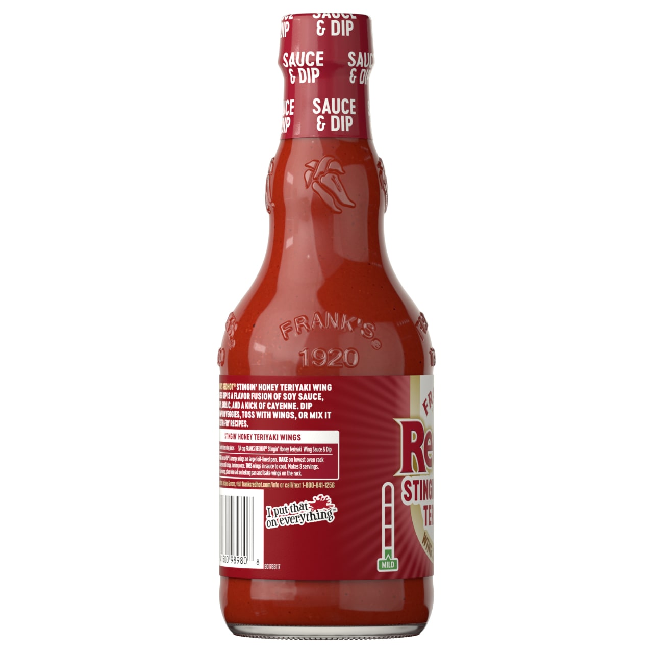 Frank's RedHot® Stingin' Honey Teriyaki Wing Sauce | McCormick