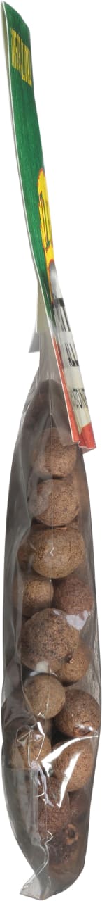 A bag of whole nutmeg.