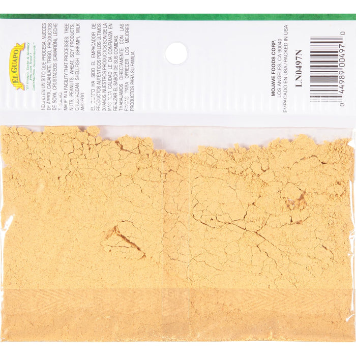 A bag of El Guapo seasoning mix.