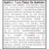 Nutrition facts label for a product with 80 calories per serving.