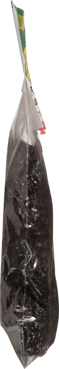 A bag of dried prunes.