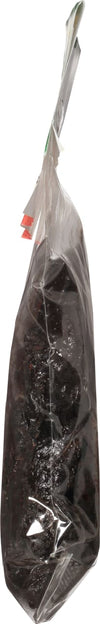 A bag of dried prunes.