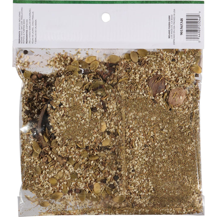A bag of Mojave Foods Corp. Zaatar spice blend.