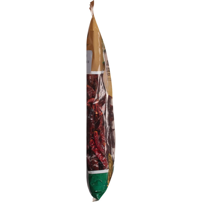 A bag of dried chili peppers from the brand La Preferida.