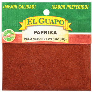 A bag of El Guapo Paprika.
