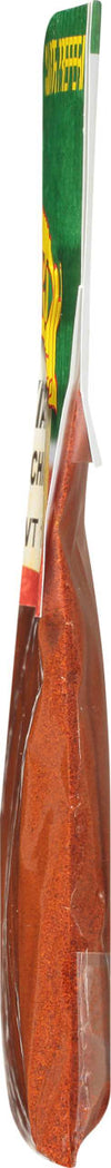 A close-up of a bag of Sure-Jell Chili Powder.