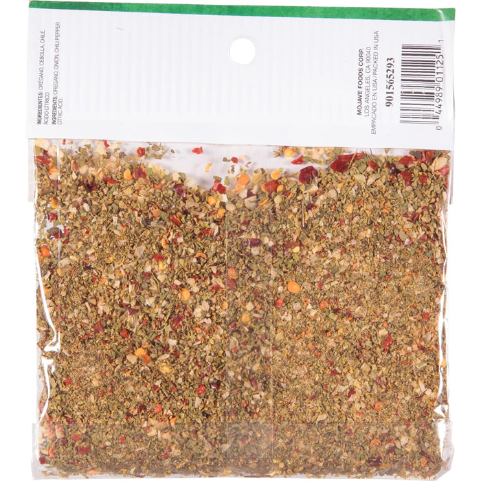 A bag of Mojave Foods seasoning mix.