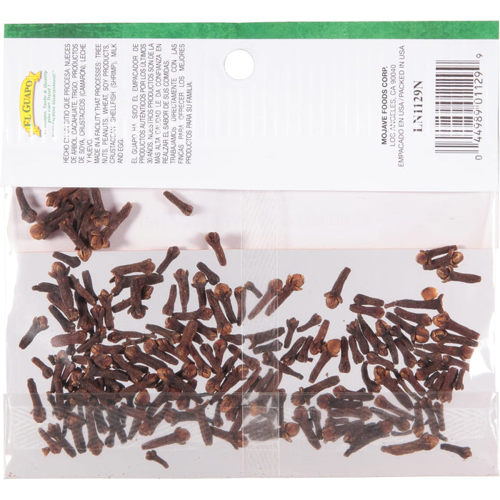 A bag of El Guapo cloves.