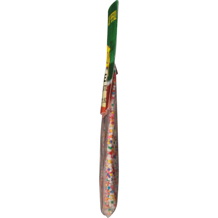 A side view of a bag of Sprinkles.