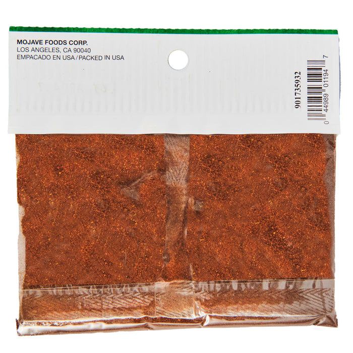 A package of Mojave Foods Corp. chili powder.