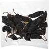 A bag of dried black peppers.