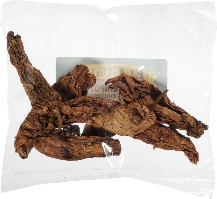A bag of El Guapo Chipotle Peppers.