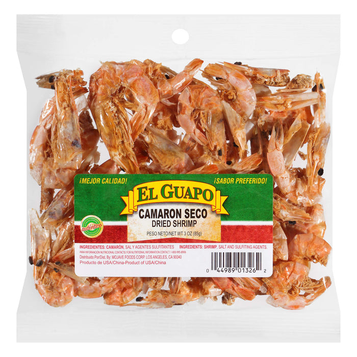El Guapo® Whole Dried Shrimp (Camaron Seco Entero), 3 oz