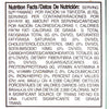 ['Nutrition facts label for a product with 1 calorie per serving.']