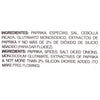The ingredients for this product are paprika, spices, salt, diced onions, monosodium glutamate, extractives of paprika, and silicon dioxide.